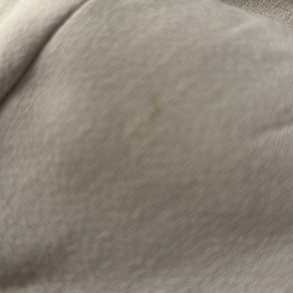 H&M Pea Coat Taupe Wool Ruffle - Picture 12 of 13